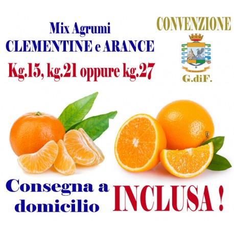 Box Mix Agrumi: CLEMENTINE e ARANCE - TRASPORTO INCLUSO