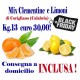 Offerta Black Friday Kg.13 di Agrumi: CLEMENTINE e LIMONI - TRASPORTO INCLUSO