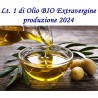 Olio 2024  Litri 1 di Olio "SUPER" ExtraVergine di Olive BIO - Casareccio produz. privata Food Calabria