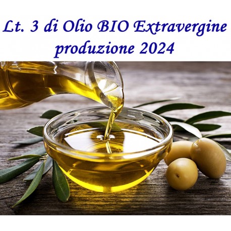 Litri 3 di Olio ExtraVergine di Olive - Produzione FoodCalabria