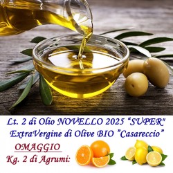 Litri 2 di Olio ExtraVergine di Olive - Produzione FoodCalabria